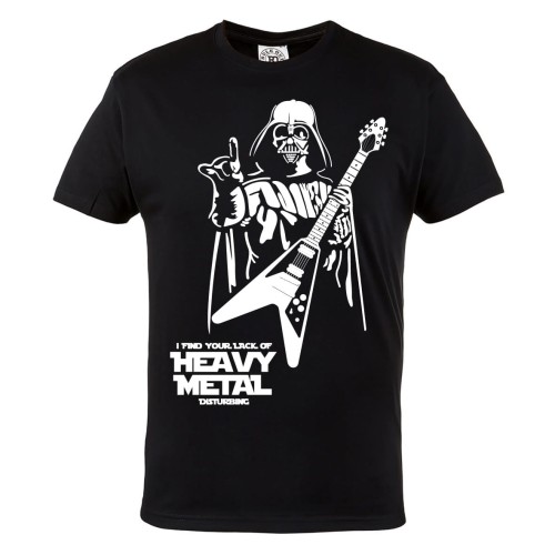 KOSZULKA MUZYCZNA PUNK ROCK LORD VADER I FIND YOUR LACK OF HEAVY METAL DISTURBING