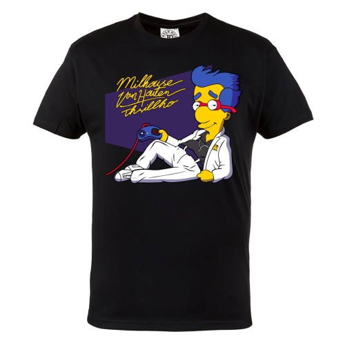 KOSZULKA MUZYCZNA PUNK ROCK HEAVY METAL MILHOUSE VAN HOUTEN SIMPSONOWIE 1