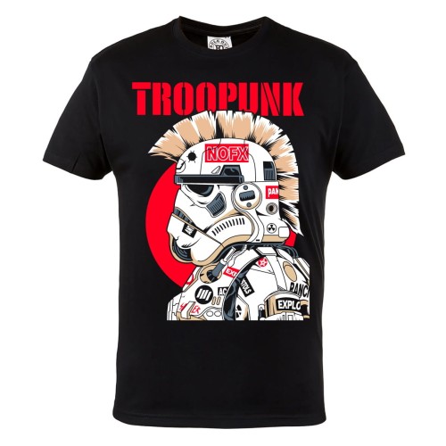 KOSZULKA MUZYCZNA PUNK ROCK HEAVY METAL STAR WARS STORMTROOPER TROOPUNK 1