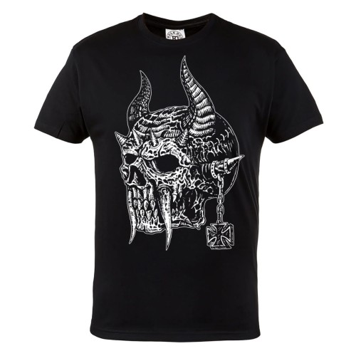 KOSZULKA MUZYCZNA PUNK ROCK HEAVY METAL CZASZKA CZACHA DIABEŁ 1