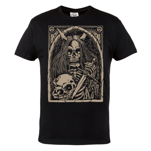 KOSZULKA MUZYCZNA PUNK ROCK HEAVY METAL CZASZKA CZACHA KOŚCIOTRUP 1