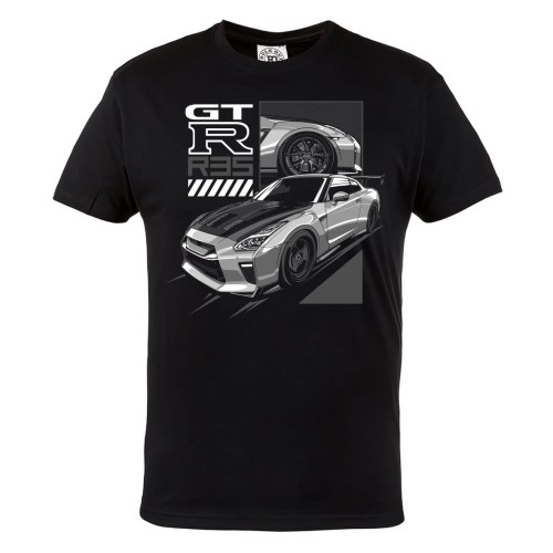 KOSZULKA MOTO MOTORYZACYJNA SAMOCHÓD SPORTOWY NISSAN GODZILLA GTR R35
