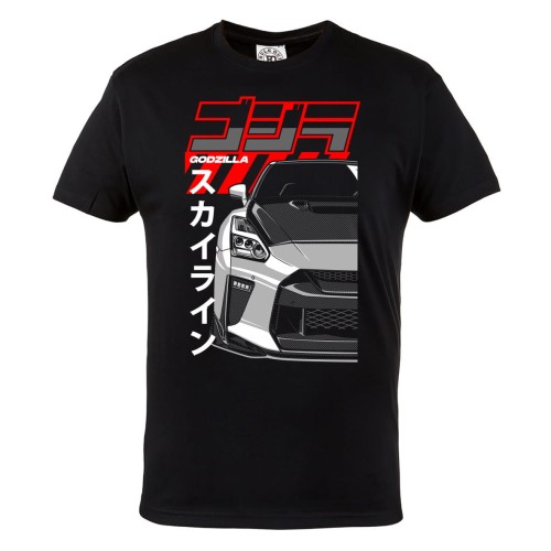 KOSZULKA MOTO MOTORYZACYJNA SAMOCHÓD SPORTOWY NISSAN GODZILLA R35