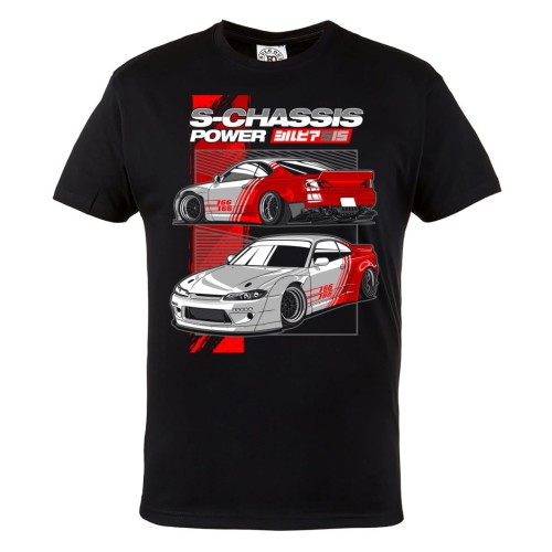 KOSZULKA MOTO MOTORYZACYJNA SAMOCHÓD SPORTOWY NISSAN S-CHASSIS POWER 1