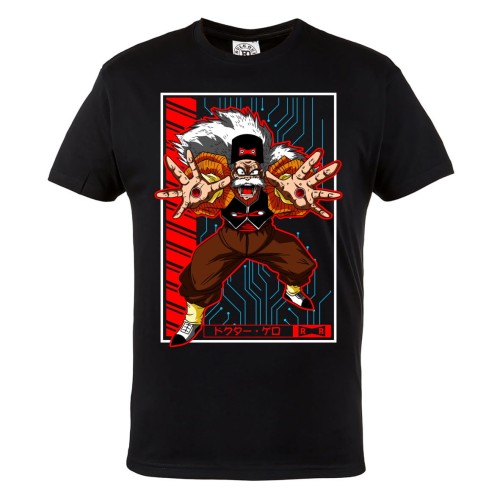 DRAGON BALL MĘSKA KOSZULKA Z NADRUKIEM ARMIA CZERWONEJ WSTĘGI RR RED RIBBON ARMY 1