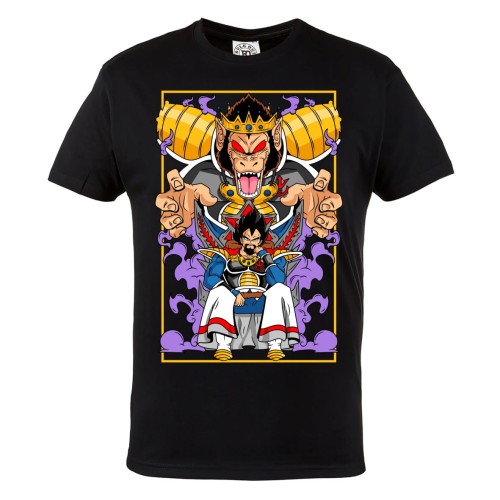 DRAGON BALL MĘSKA KOSZULKA Z NADRUKIEM MAŁPA OZARU KSIĘŻYCOWY POTWÓR