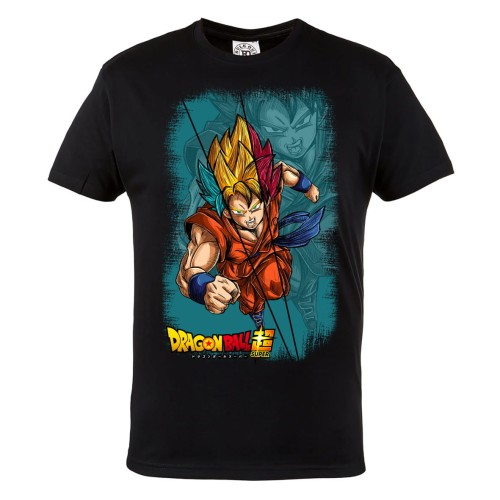 DRAGON BALL MĘSKA KOSZULKA Z NADRUKIEM GOKU SUPER SAYIANIN POWER 1