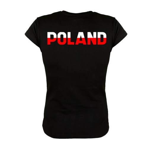 KOSZULKA DAMSKA DLA KIBICA POLSKA POLAND IN MY DNA 2