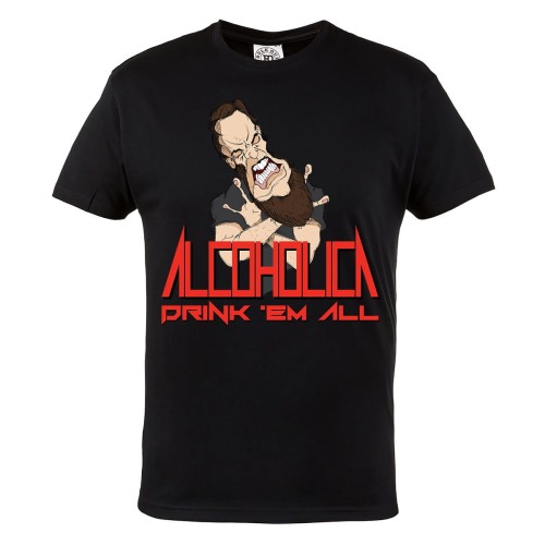 KOSZULKA ŚMIESZNE ALCOHOLICA 1