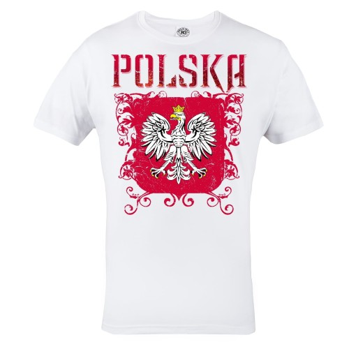 KOSZULKA DLA KIBICA REPREZENTACJI POLSKI POLSKA GODŁO ORZEŁ BIAŁY