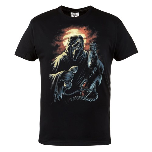 MĘSKA KOSZULKA Z NADRUKIEM FILMOWA HORROR HALLOWEEN KRZYK 1