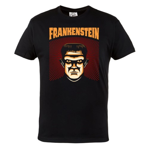MĘSKA KOSZULKA Z NADRUKIEM FILMOWA HORROR NA HALLOWEEN FRANKENSTEIN