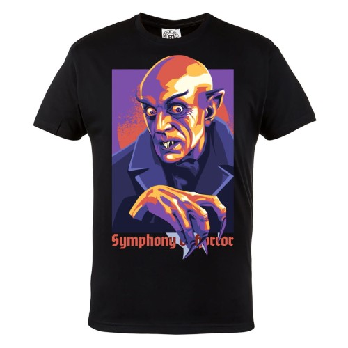 MĘSKA KOSZULKA Z NADRUKIEM FILMOWA HORROR NA HALLOWEEN DRACULA