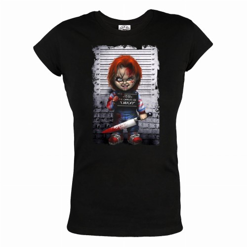 DAMSKA KOSZULKA NA HALLOWEEN HORROR LALECZKA CHUCKY 1