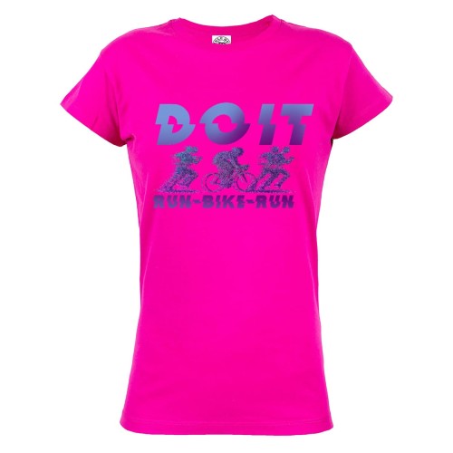 KOSZULKA DAMSKA DO IT! RUN - BIKE - RUN 2
