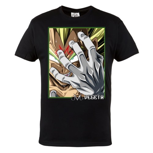 DRAGON BALL Z MĘSKA KOSZULKA Z NADRUKIEM DLA FANA MANGA ANIME MAJIN VEGETA 1
