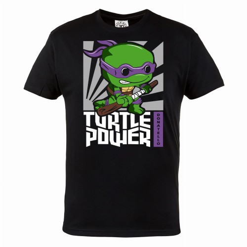 MĘSKA KOSZULKA FILMOWA WOJOWNICZE ŻÓŁWIE NINJA TURTLE POWER DONATELLO 1