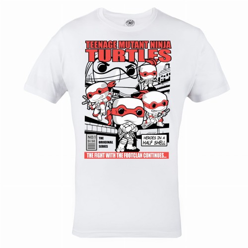 MĘSKA KOSZULKA FILMOWA WOJOWNICZE ŻÓŁWIE NINJA TMNT TEENAGE MUTANT NINJA TURTLES 1