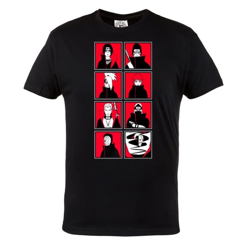 MĘSKA KOSZULKA NARUTO NINJA SHONEN MANGA ANIME BOHATEROWIE 1