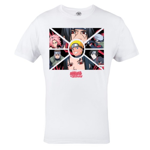 MĘSKA KOSZULKA DLA FANA NARUTO SHIPPUDEN NINJA SHONEN MANGA ANIME 1