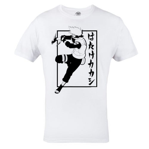 MĘSKA KOSZULKA DLA FANA NARUTO NINJA SHONEN MANGA ANIME KAKASHI 1