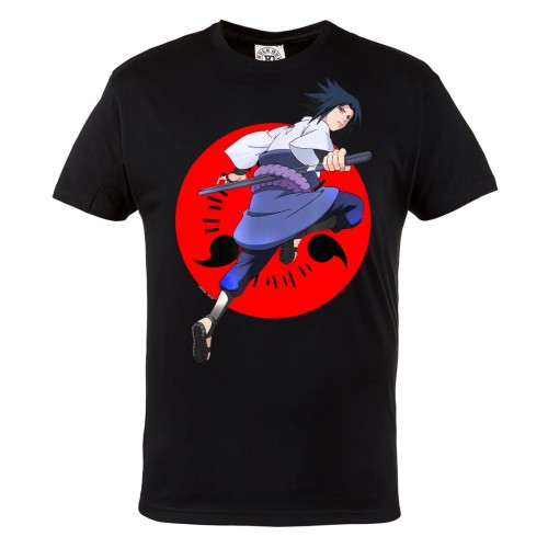MĘSKA KOSZULKA DLA FANA NARUTO NINJA SHONEN MANGA ANIME SASUKE 1