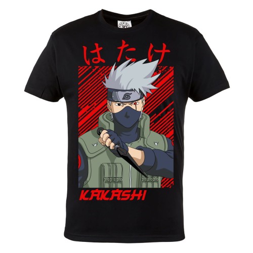 MĘSKA KOSZULKA DLA FANA NARUTO NINJA SHONEN MANGA ANIME KAKASHI 1