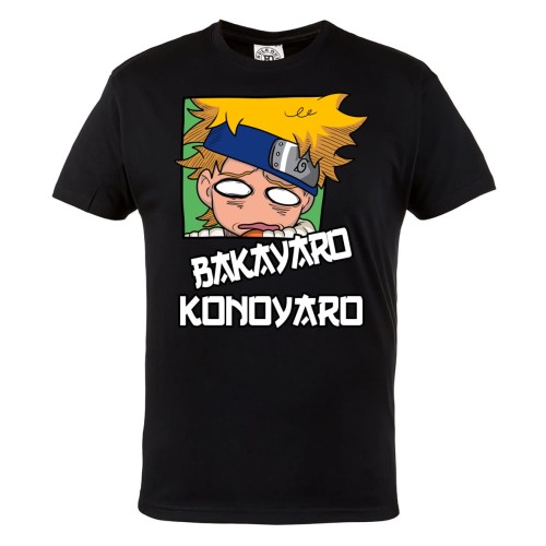 MĘSKA KOSZULKA DLA FANA NARUTO NINJA SHONEN MANGA ANIME BAKAYARO 1