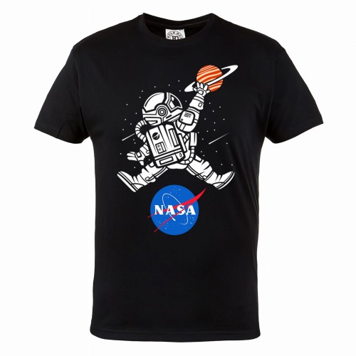 MĘSKA KOSZULKA KOSMOS LOGO NASA ASTRONAUTA KOSMONAUTA PLANETA 1