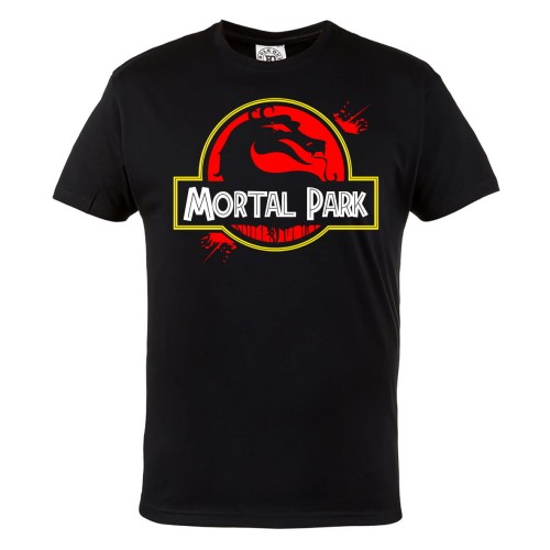 KOSZULKA MĘSKA DLA GRACZA MORTAL KOMBAT/JURRASIC PARK SMOK DRAGON 1