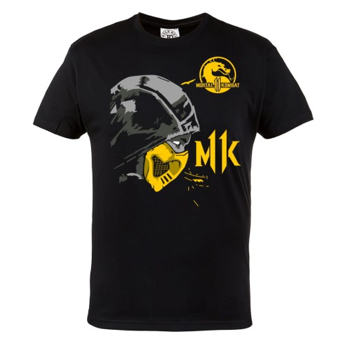 KOSZULKA MĘSKA DLA GRACZA MORTAL KOMBAT II SCORPION 1