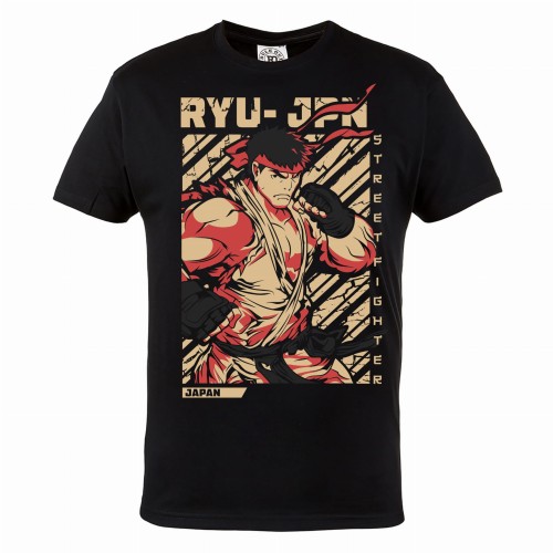 KOSZULKA MĘSKA DLA GRACZA STREET FIGHTER RYU JAPAN 1