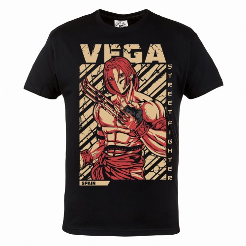 KOSZULKA MĘSKA DLA GRACZA STREET FIGHTER VEGA PAZUR HISZPAŃSKI NINJA 1