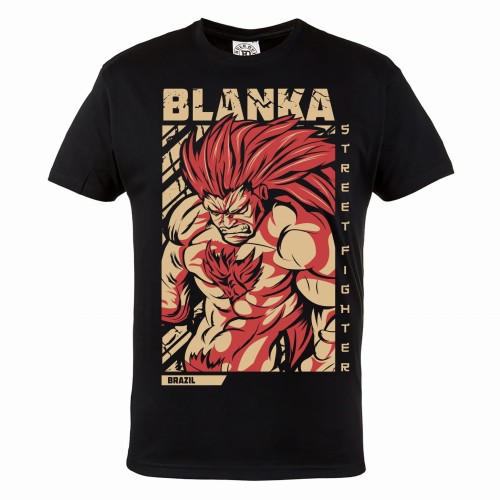KOSZULKA MĘSKA DLA GRACZA STREET FIGHTER BLANKA JIMMY 1