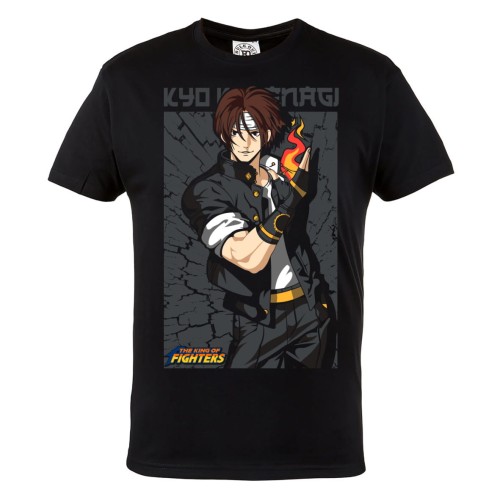 KOSZULKA MĘSKA DLA GRACZA THE KING OF FIGHTERS KYO KUSANAGI PIROKINEZA 1