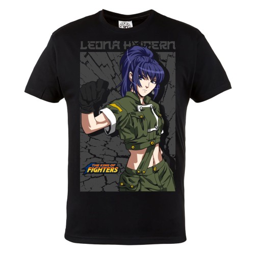 KOSZULKA MĘSKA DLA GRACZA THE KING OF FIGHTERS LEONA HEIDERN 1