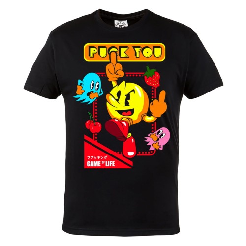 KOSZULKA GAMINGOWA DLA GRACZA GAMEBOY NINTENDO PAC MAN PUCK YOU GAME OF LIFE 1