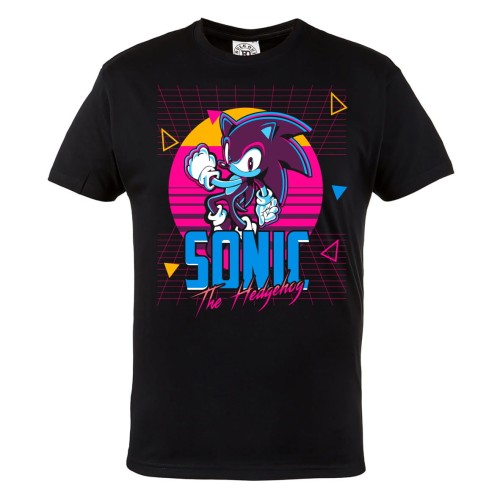 KOSZULKA DLA GRACZA GRA VIDEO SONIC THE HEDGEHOG NIEBIESKI JEŻ 1