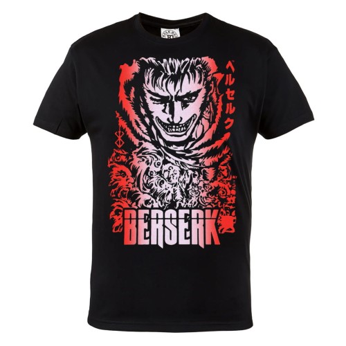 KOSZULKA DLA FANA MANGI BERSERK ANIME DARK FANTASY MANGA CZARNY SZERMIERZ 1