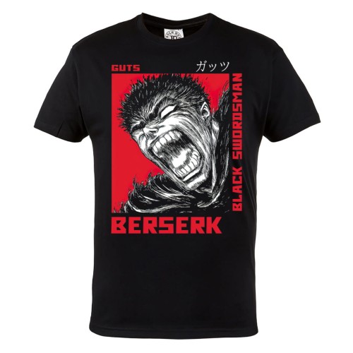 KOSZULKA DLA FANA MANGI BERSERK ANIME DARK FANTASY MANGA GUTS BLACK SWORDSMAN 1