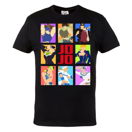 KOSZULKA DLA FANA MANGI JOJO'S BIZARRE ADVENTURE ANIME BOHATEROWIE 1