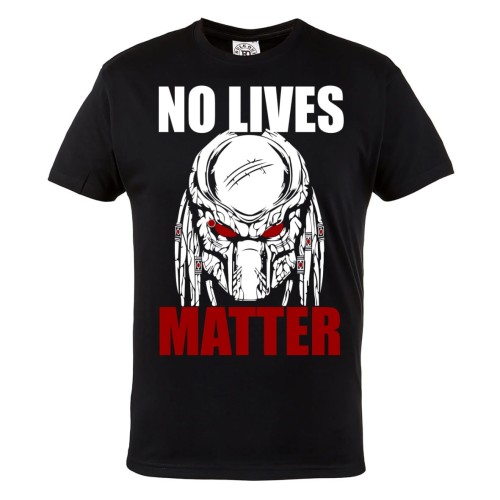 MĘSKA KOSZULKA FILMOWA PREDATOR NO LIVES MATTER 1