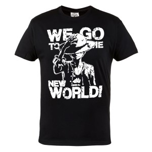 MĘSKA KOSZULKA MANGA ONE PIECE ANIME DLA FANA WE GO TO THE NEW WORLD