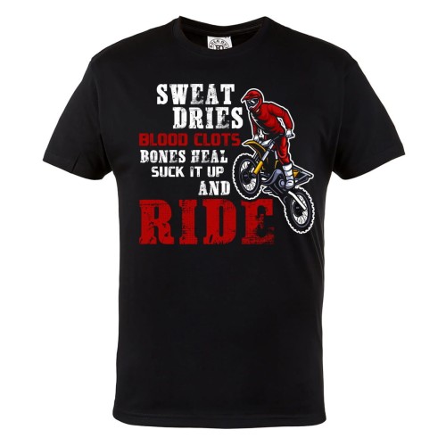KOSZULKA MOTO MOTORYZACYJNA MOTOCYKL MOTOCROSS RIDE