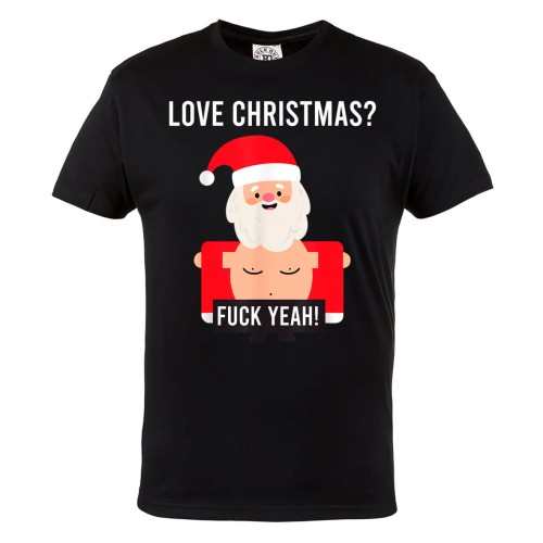 KOSZULKA ŚWIĄTECZNA ŚWIĘTY MIKOŁAJ LOVE CHRISTMAS? F*CK YEAH 1