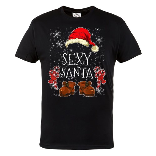 KOSZULKA ŚWIĄTECZNA NA ŚWIĘTA SEKSOWNY ŚWIĘTY MIKOŁAJ SEXY SANTA 1