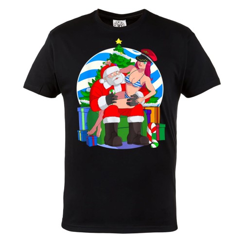 KOSZULKA ŚWIĄTECZNA NA ŚWIĘTA ŚWIĘTY MIKOŁAJ CHOINKA PREZENTY DLA NIEGRZECZNYCH 1