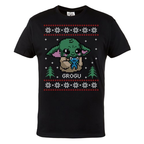 KOSZULKA ŚWIĄTECZNA NA ŚWIĘTA BABY YODA STAR WARS GWIEZDNE WOJNY GROGU 1