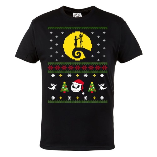KOSZULKA ŚWIĄTECZNA NA ŚWIĘTA JACK SKELLINGTON HORROR 1