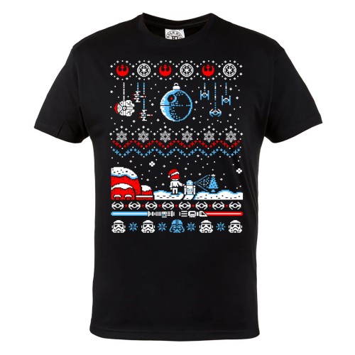 KOSZULKA ŚWIĄTECZNA NA ŚWIĘTA STAR WARS GWIEZDNE WOJNY R2D2